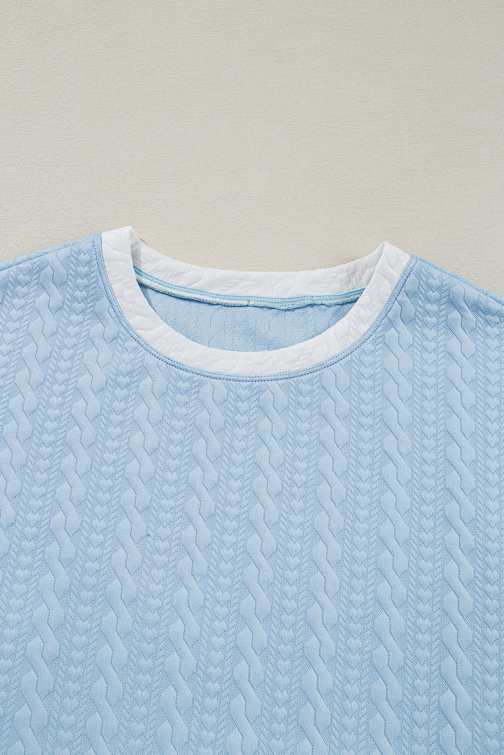Baby blue textured set