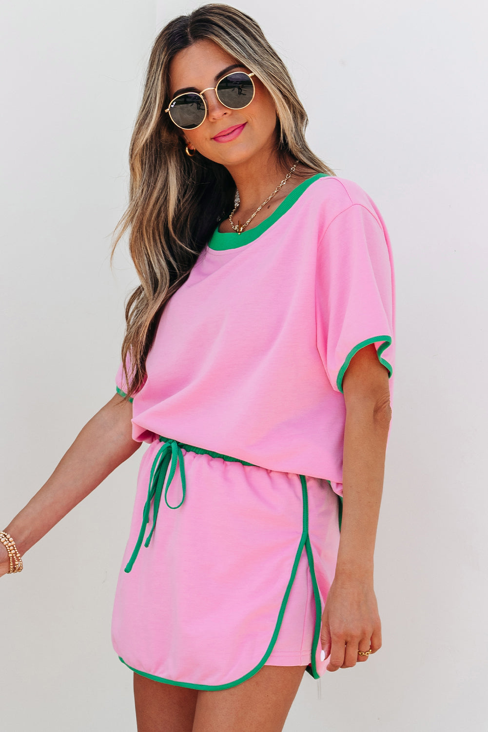Color block Skort set (various colors)