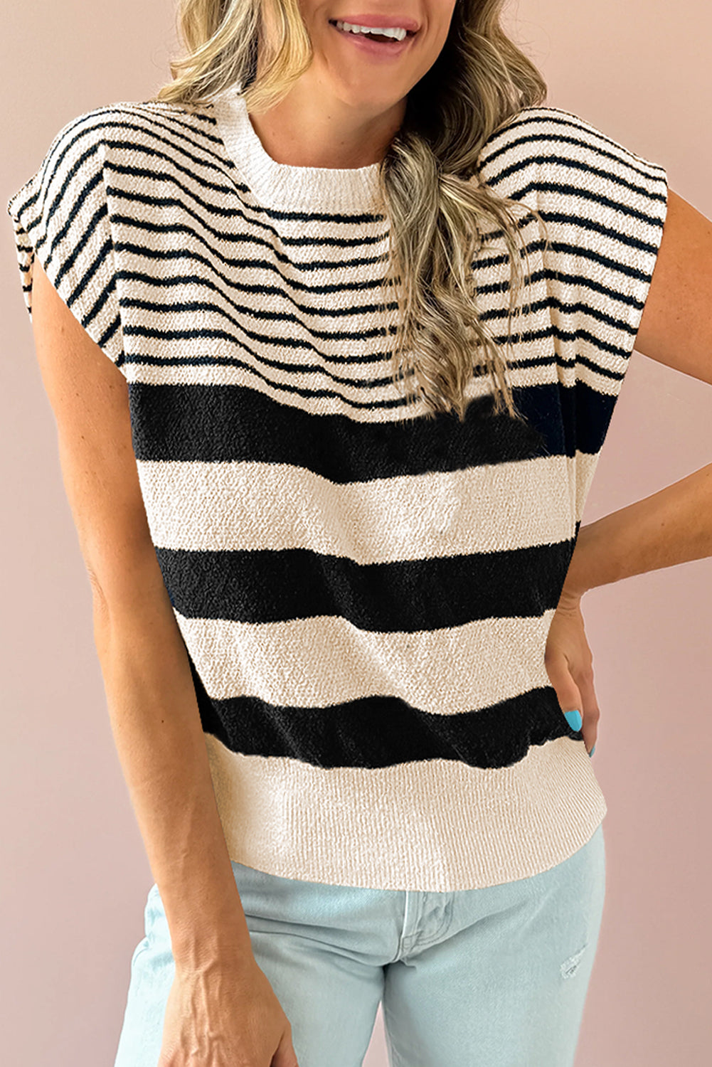 Stevie striped top