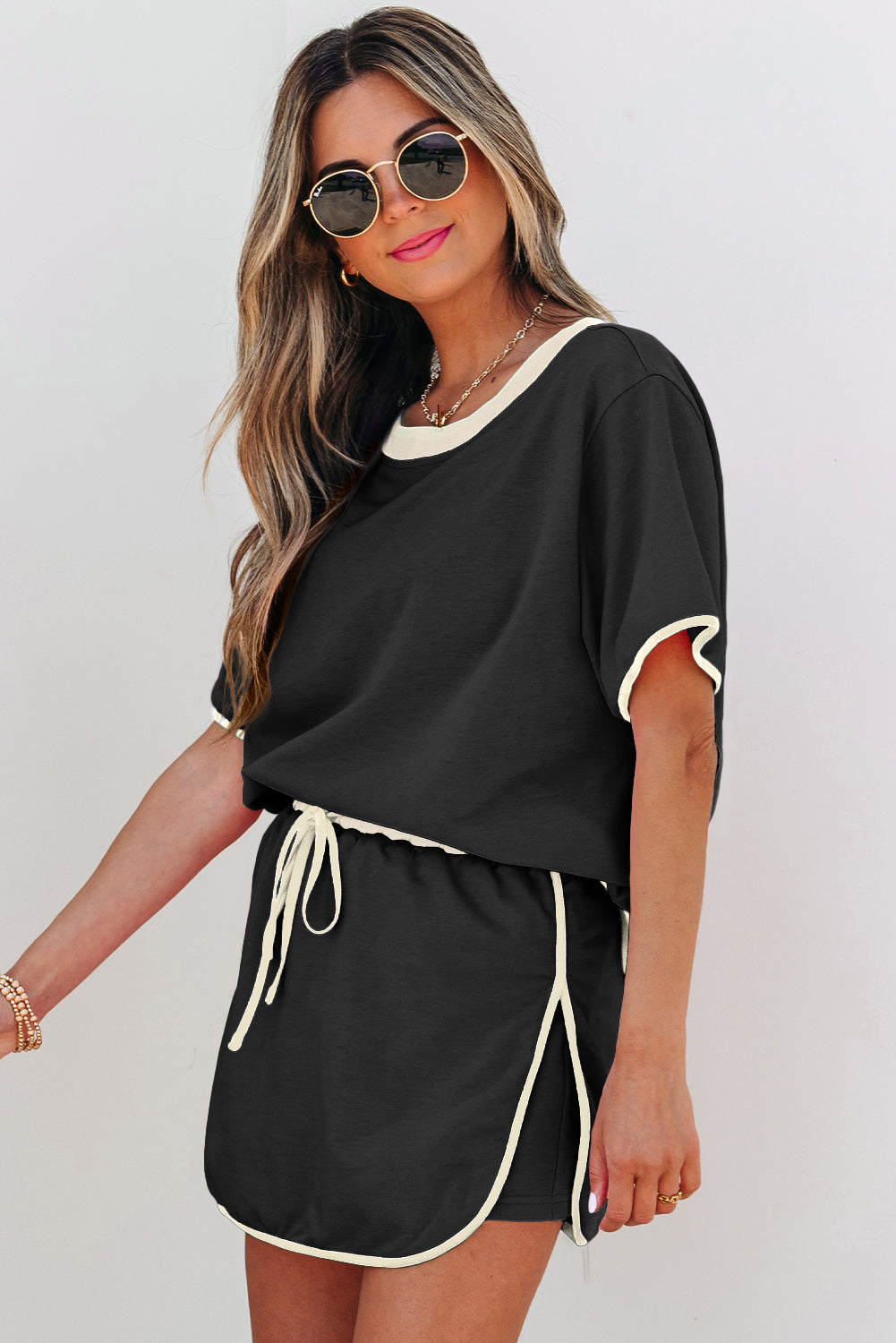 Color block Skort set (various colors)