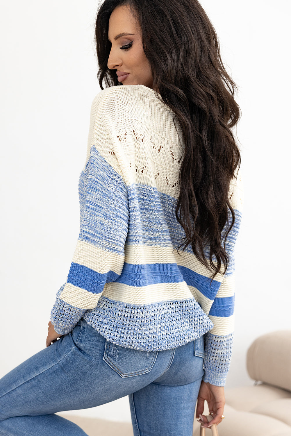 Light blue sweater