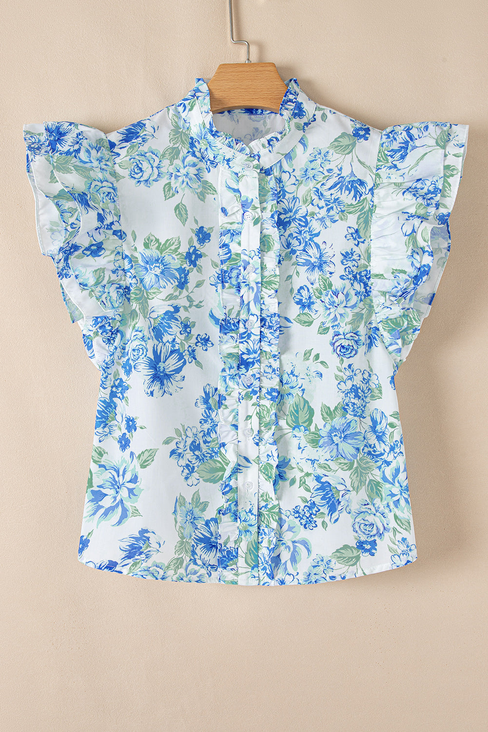 Lily ruffle sleeve top