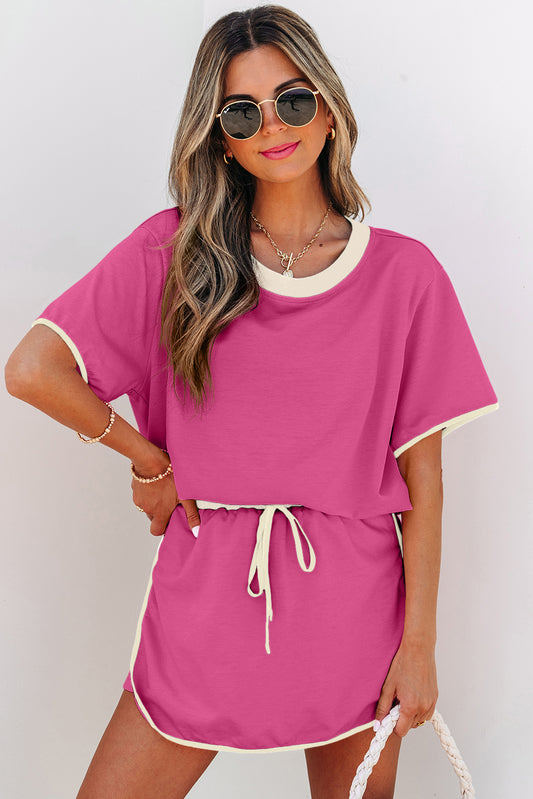 Color block Skort set (various colors)