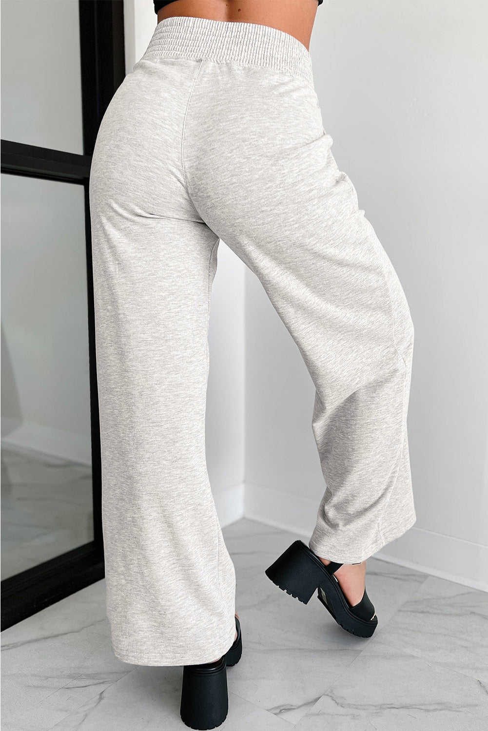 Cross waist lounge pants