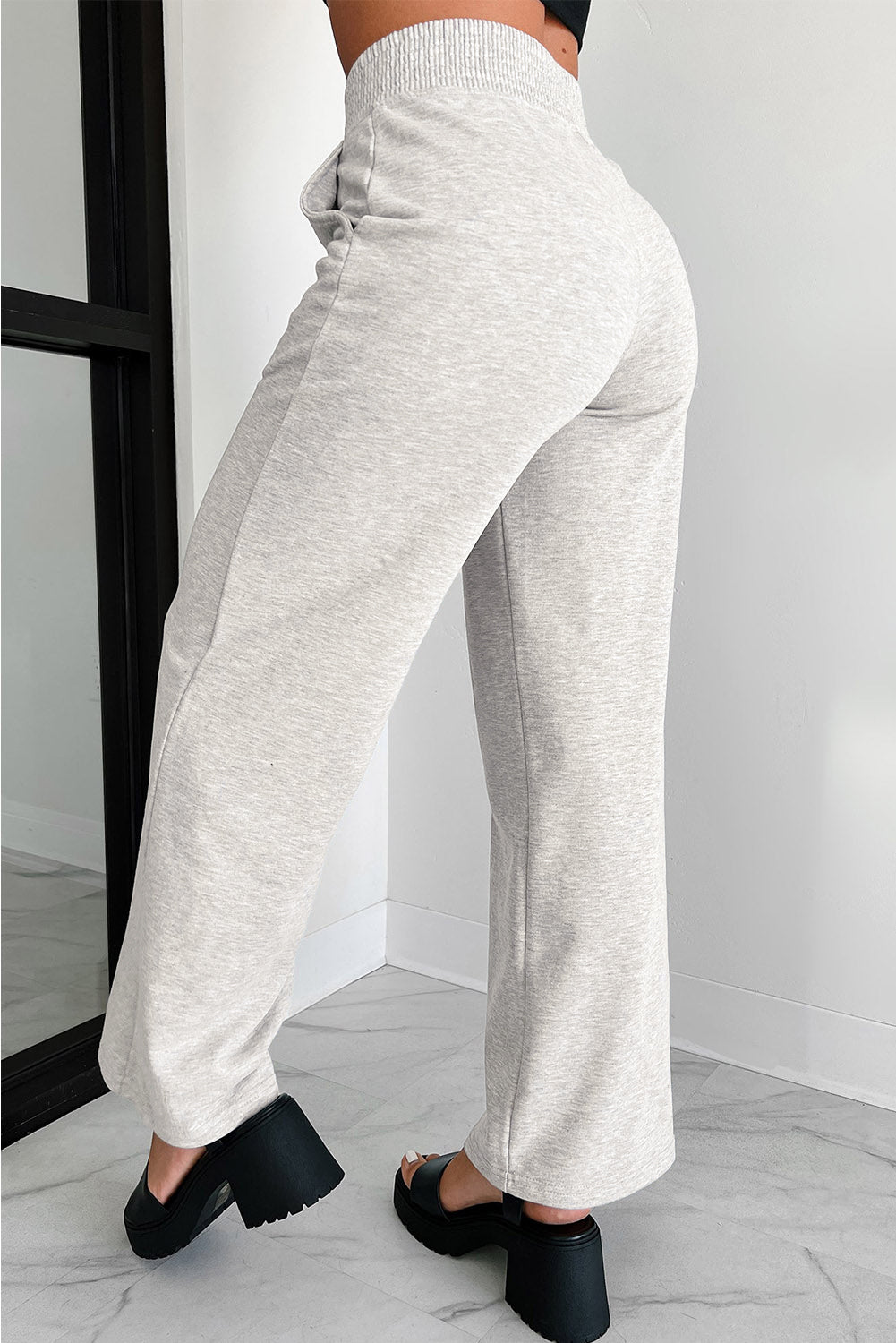 Cross waist lounge pants