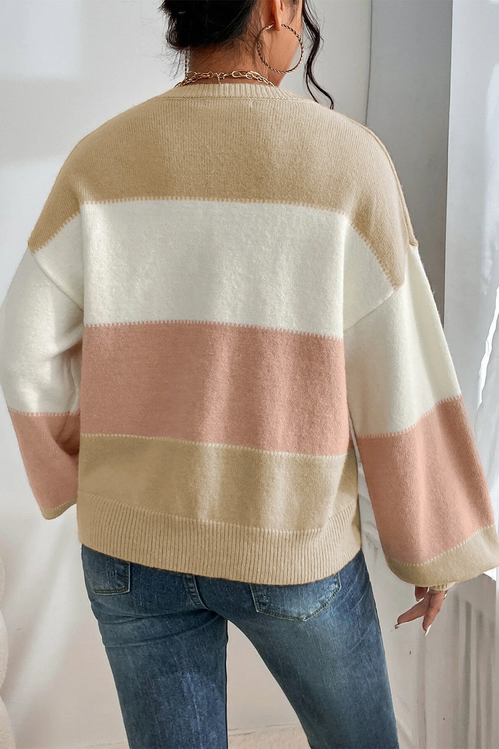 Casey lantern sleeve sweater